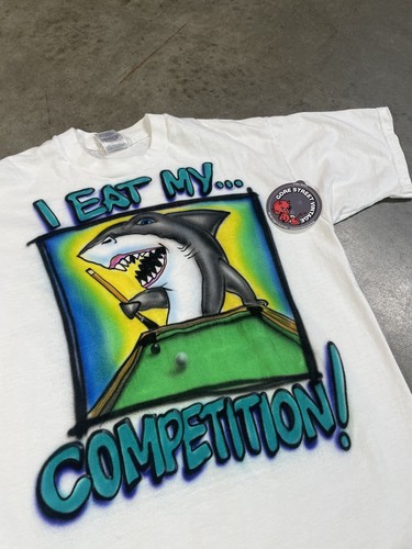 Vintage 90s airbrush - vintage, pool