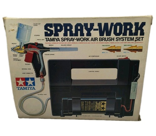 Vintage tamiya spray work air - spray-work,