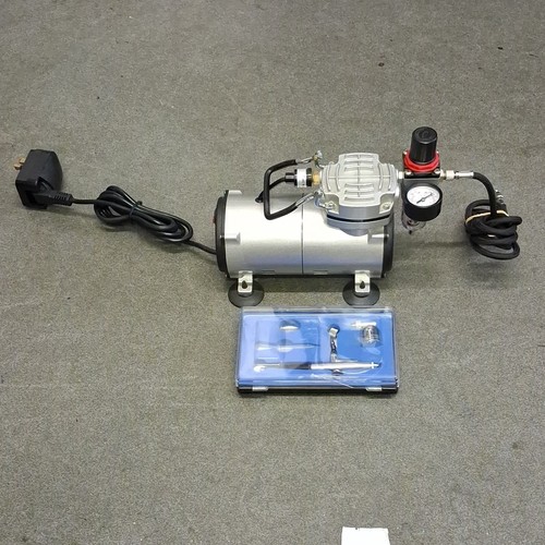 As18 airbrush compressor kit - airbrush,