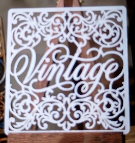 Large patterned vintage - large,