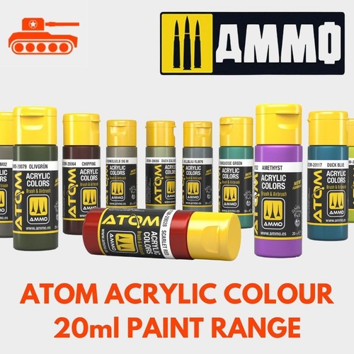 Atom acrylic paints - paints, by