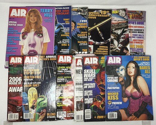 Airbrush action magazine - airbrush, lot