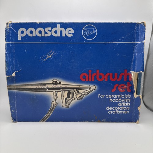 Vintage paasche airbrush set - vintage,