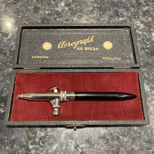 Antique aerograph air brush - aerograph,