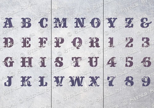 Circus letters numbers - circus,