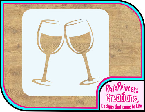 Wine glasses mylar 190 - wine,